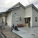 和歌山市　ガレージ付き　カルフォルニア風　平家住宅